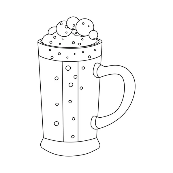 Illustration vectorielle de l'icône pub et bar. Ensemble de pub et intérieur symbole stock pour le web . — Image vectorielle