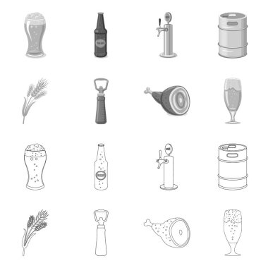 Bar ve pub logo yalıtılmış nesne. Pub ve iç hisse senedi simgesi için web topluluğu.