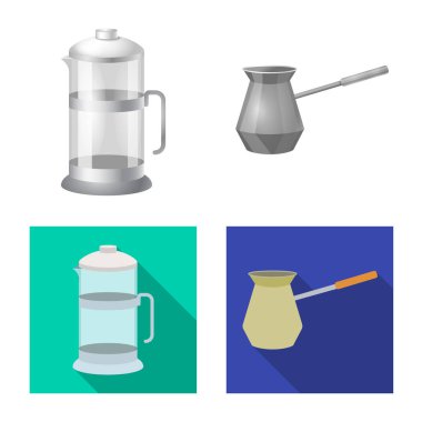 Mutfak ve yemek logo vektör tasarımı. Mutfak ve cihaz hisse senedi simgesi için web topluluğu.