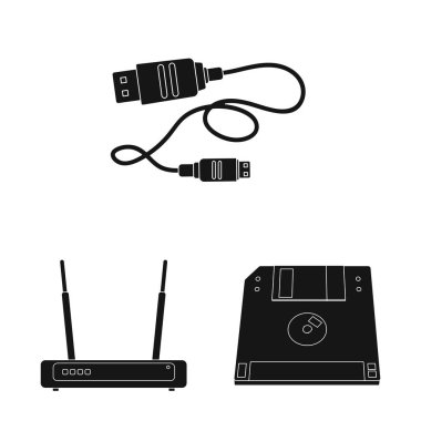 Dizüstü bilgisayar ve aygıt simgesinin yalıtılmış nesne. Dizüstü bilgisayar ve sunucu hisse senedi simgesi için web topluluğu.