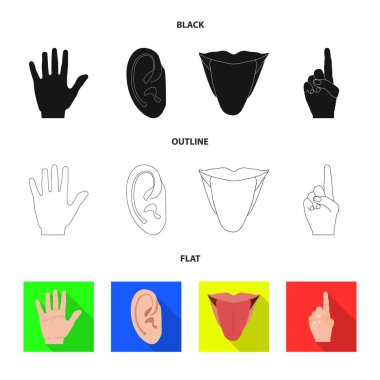 İnsan ve yarım işareti vektör tasarımı. İnsan topluluğu ve hisse senedi için kadın vektör simgesi.