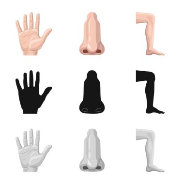 İnsan ve yarım sembolü yalıtılmış nesne. İnsan ve kadın hisse senedi simgesi için web topluluğu.