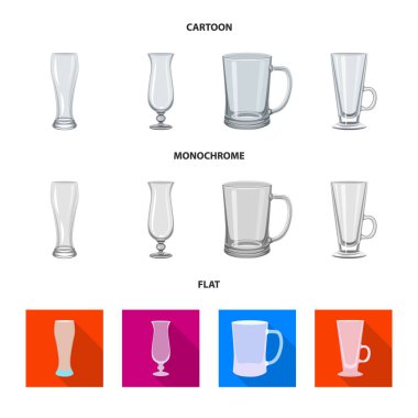 Form ve kutlama logo vektör tasarımı. Web formu ve birim hisse senedi simgesi topluluğu.