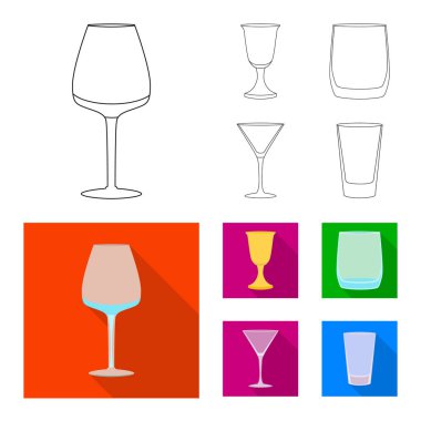 Form ve kutlama işareti vektör Illustration. Web formu ve birim hisse senedi simgesi topluluğu.