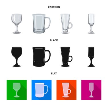 Form ve kutlama simge vektör Illustration. Hisse senedi için form ve birim vektör simge kümesi.