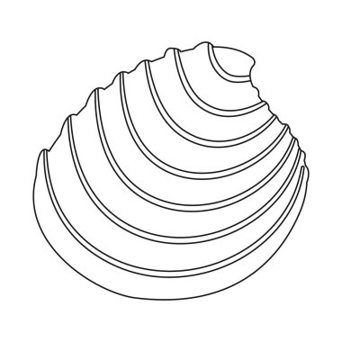 Egzotik ve deniz ürünleri simge vektör Illustration. Hisse senedi için egzotik ve su vektör simge topluluğu.