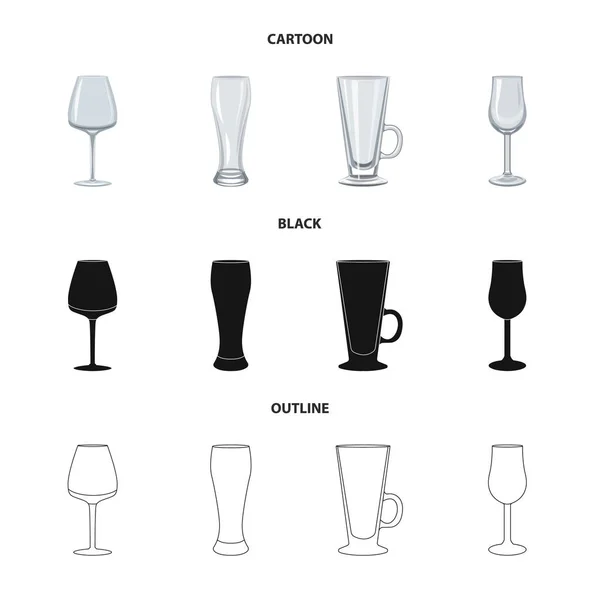 Ilustração vetorial do ícone de forma e celebração. Conjunto de forma e volume de estoque símbolo para web . —  Vetores de Stock