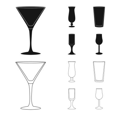 Form ve kutlama işareti vektör tasarımı. Web formu ve birim hisse senedi simgesi topluluğu.