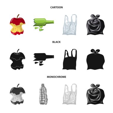 Döküm ve sıralama işareti yalıtılmış nesne. Döküm ve hisse senedi için önemsiz vektör ikon koleksiyonu.