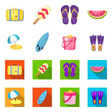 Ekipman ve logo yüzme vektör tasarımı. Ekipman ve etkinlik hisse senedi simgesi için web topluluğu.