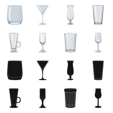 Form ve kutlama logo vektör tasarımı. Hisse senedi için form ve birim vektör simge topluluğu.