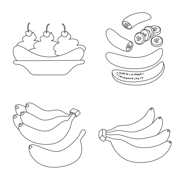 Illustration vectorielle du symbole biologique et potassique. Ensemble d'icône vectorielle bio et diététique pour stock . — Image vectorielle