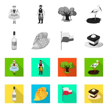 Geleneksel izole nesnesini ve tur işareti. Geleneksel topluluğu ve Simgesel hisse senedi için simge vektör.