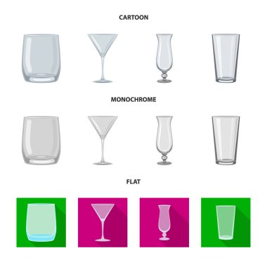 Form ve kutlama logosu yalıtılmış nesne. Web formu ve birim hisse senedi simgesi topluluğu.