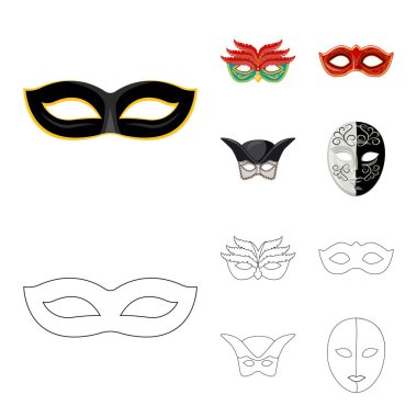 Lüks ve kutlama işareti vektör tasarımı. Lüks ayarla ve stok için vektör simge gizle.