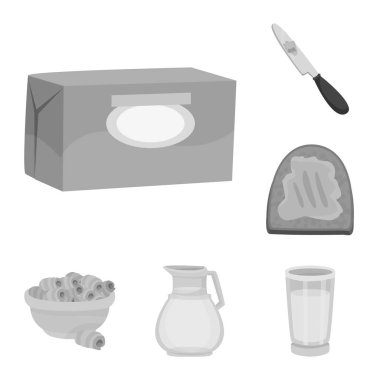 Vektör tasarımı organik ve madde işareti. Stok için organik ve ürün vektör simgesi seti.