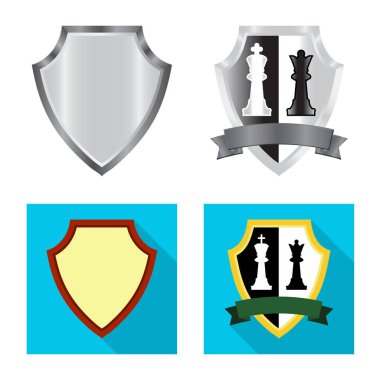 Amblem ve rozet simge vektör tasarımı. Amblem ve etiket stok vektör çizim topluluğu.