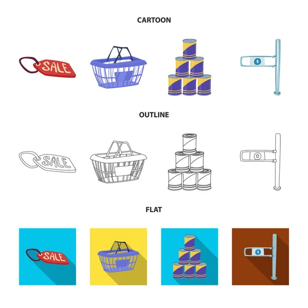 Ilustração vetorial do logotipo da comida e da bebida. Coleta de comida e armazenamento vetor ícone para estoque . —  Vetores de Stock