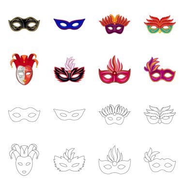 Lüks ve kutlama işareti vektör Illustration. Hisse senedi için lüks ve Gizle vektör simge topluluğu.