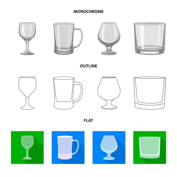 Ilustração vetorial de forma e signo de celebração. Conjunto de forma e volume de estoque símbolo para web . —  Vetores de Stock