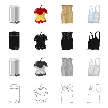 Döküm ve sıralama simge vektör Illustration. Döküm ve önemsiz hisse senedi vektör çizim koleksiyonu.