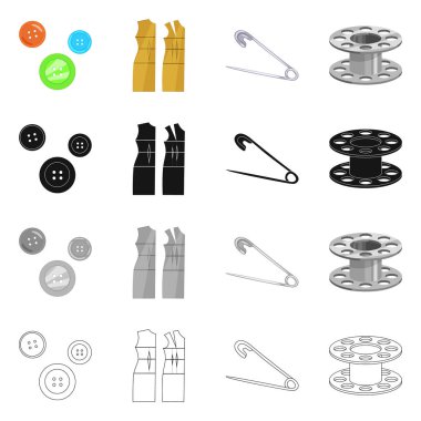 Craft illüstrasyon vektör ve işareti Elişi. Zanaat ve sanayi stok vektör çizim topluluğu.