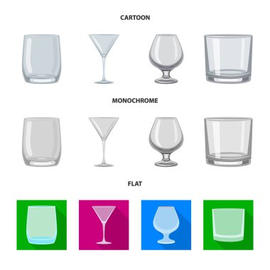 Form ve kutlama simge vektör tasarımı. Hisse senedi için form ve birim vektör simge kümesi.