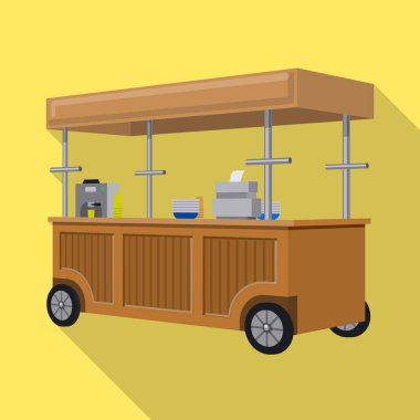 Sepet ve çatı logosu vektör tasarımı. Sepet ve eğlence stok vektör illüstrasyon koleksiyonu.