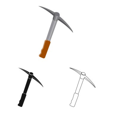 Dağcılık ve en yüksek işareti tasarımı vektör. Dağcılık ve kamp stok vektör çizim.