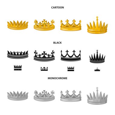 Ortaçağ yalıtılmış nesne ve asalet logosu. Ortaçağ kümesi ve hisse senedi için monarşi vektör simgesi.