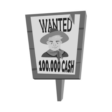 Poster ve aranan simgevektör tasarımı. Web için poster ve ceza stok sembolü koleksiyonu.