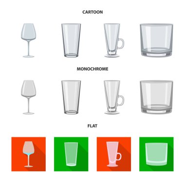 Form ve kutlama simge vektör tasarımı. Hisse senedi için form ve birim vektör simge kümesi.