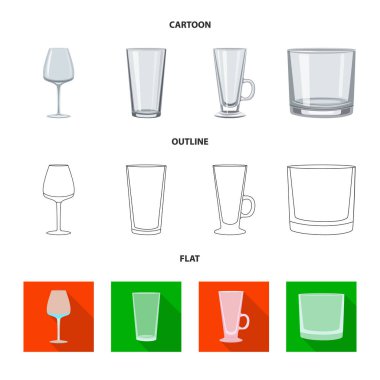 Form ve kutlama logo vektör Illustration. Form ve birim hisse senedi vektör çizim seti.