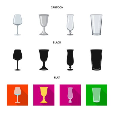 Form ve kutlama logo vektör Illustration. Web formu ve birim hisse senedi simgesi topluluğu.