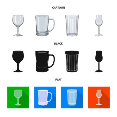 Form ve kutlama sembolü yalıtılmış nesne. Hisse senedi için form ve birim vektör simge kümesi.