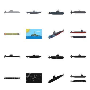 Savaş ve gemi simge vektör Illustration. Savaş ve filo hisse senedi simgesi için web topluluğu.