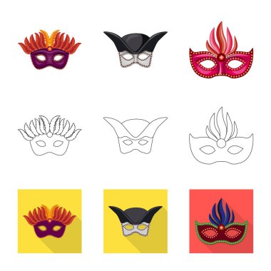 Lüks ve kutlama simge vektör tasarımı. Hisse senedi için lüks ve Gizle vektör simge topluluğu.