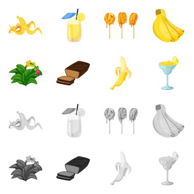 Doğal ve vejetaryen simge vektör tasarımı. Doğal ve yeme hisse senedi simgesi için web topluluğu.