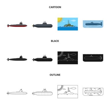 Savaş ve gemi logo yalıtılmış nesne. Savaş ve web için filo hisse senedi simgesi.