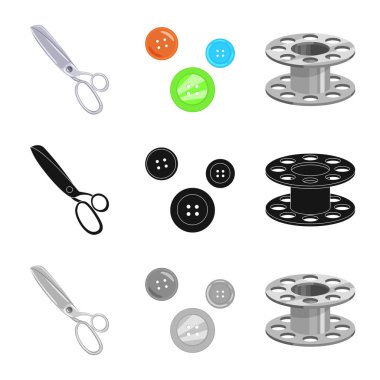 Craft tasarım vektör ve işareti Elişi. Web için craft ve endüstri hisse senedi simgesi kümesi.