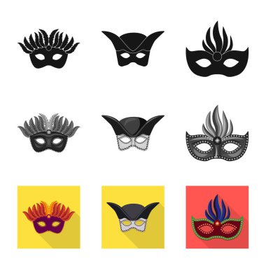 Lüks ve kutlama logo vektör tasarımı. Lüks ayarla ve stok için vektör simge gizle.