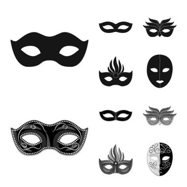 Lüks ve kutlama simge vektör tasarımı. Lüks ayarla ve stok vektör çizim gizle.