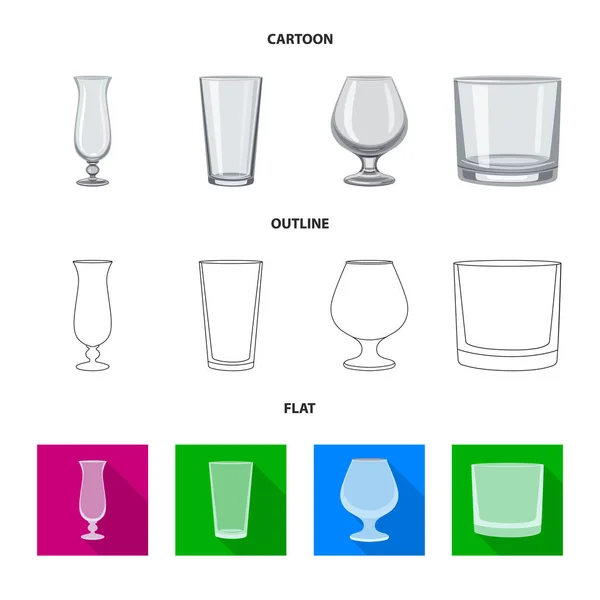 Isoliertes Objekt der Form und Feier-Ikone. Form- und Volumenvektorillustration. — Stockvektor