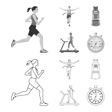 Spor ve kazanan işareti yalıtılmış nesne. Spor ve fitness hisse senedi simgesi için web topluluğu.