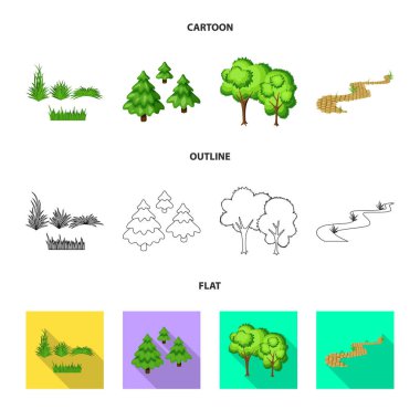 Kentsel ve sokak logosu yalıtılmış nesne. Kentsel kümesi ve hisse senedi için gevşeme vektör simgesi.