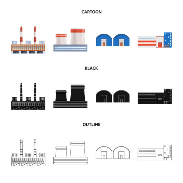 Diseño vectorial de la producción y signo de estructura. Colección de producción y tecnología stock vector ilustración . — Archivo Imágenes Vectoriales