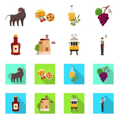 İzole edilmiş tarihi bir nesne. Web için ülke hisse senedi koleksiyonu ve sembolü.