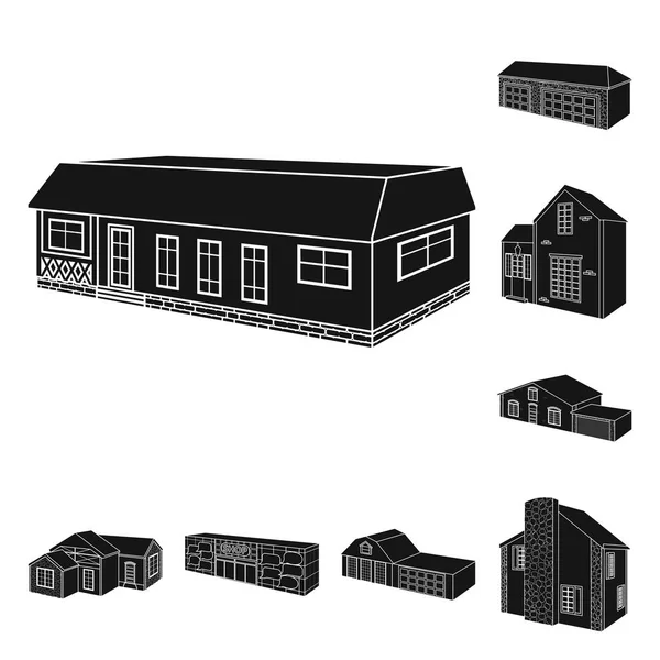 Geïsoleerd voorwerp van renovatie en infrastructuur teken. Set van renovatie en Home Stock vector illustratie. — Stockvector