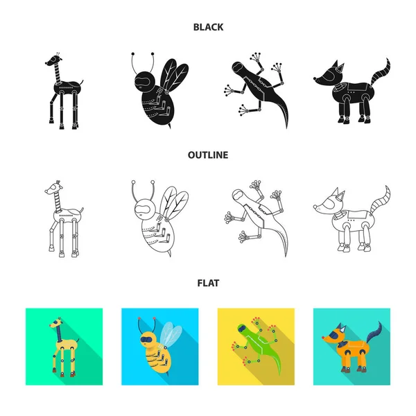 Oyuncak ve bilim sembolü vektör tasarımı. Stok için oyuncak ve oyuncak vektör simgesi koleksiyonu. — Stok Vektör