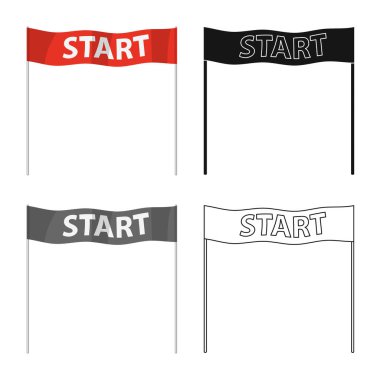 Spor ve kazanan simge vektör Illustration. Hisse senedi için spor ve fitness vektör simge kümesi.